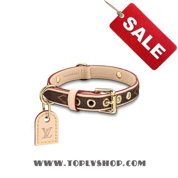 LV Baxter Dog Collar PM Louis Vuitton M58072