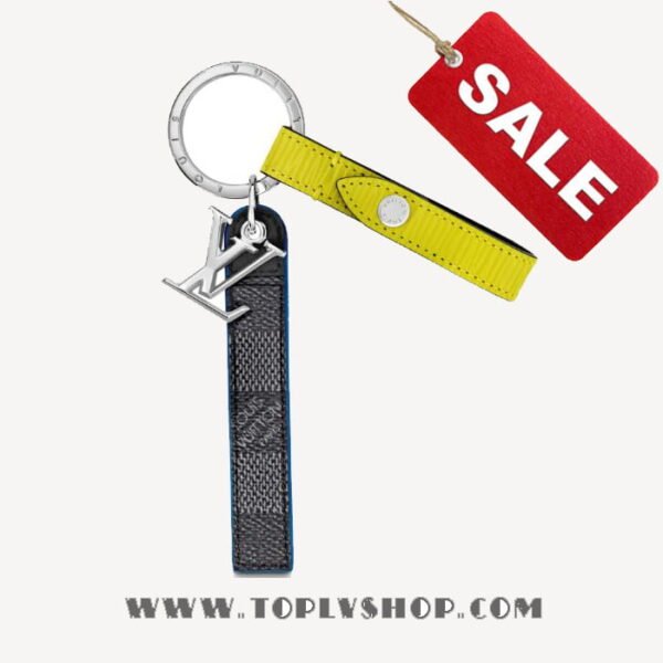 LV M68281 Louis Vuitton Belt Tab Epi Key Holder