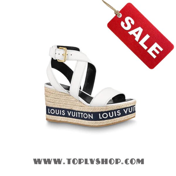 Louis Vuitton 1A64GG LV Boundary Wedge Sandal