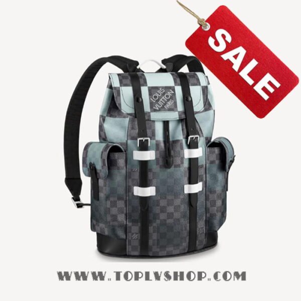 LV N40400 Louis Vuitton Christopher Backpack