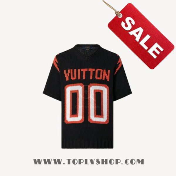 LV Chunky Intarsia Football T-shirt Louis Vuitton 1A9SXG