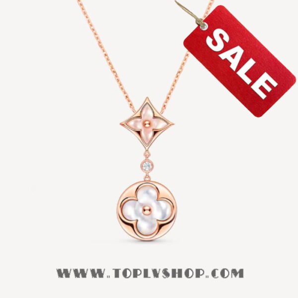 LV Color Blossom Necklace Louis Vuitton Q94355