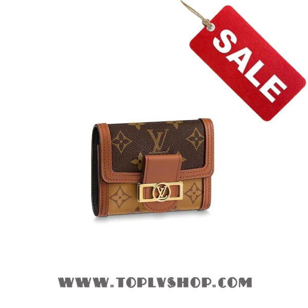 LV Dauphine Compact Wallet Louis Vuitton M68725