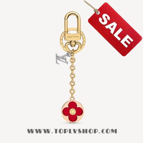 LV Flash Flower Bag Charm and Key Holder Louis Vuitton M80258