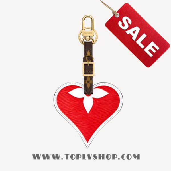 LV Game On Heart Bag Charm and Key Holder Louis Vuitton MP2911