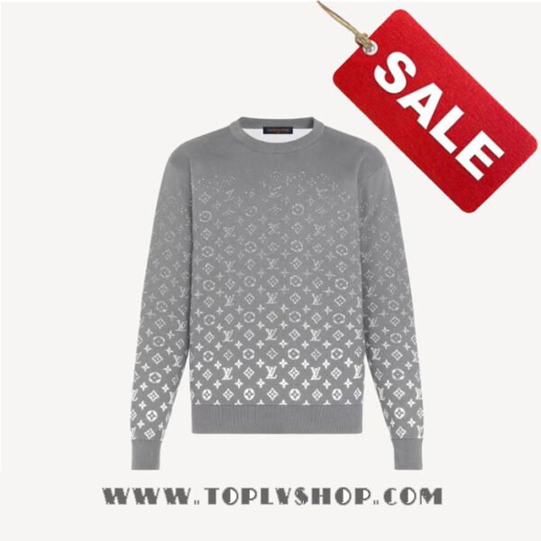 LV 1A8FHS Louis Vuitton Gradient Monogram Crewneck