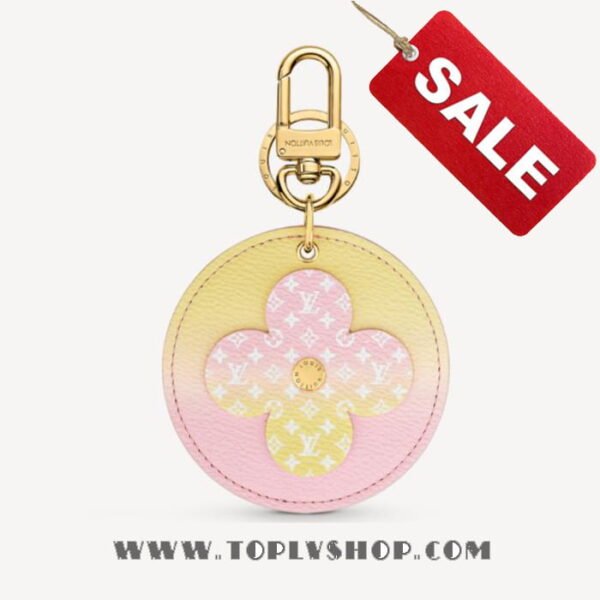 LV Illustre Bag Charm and Key Holder Louis Vuitton M00285