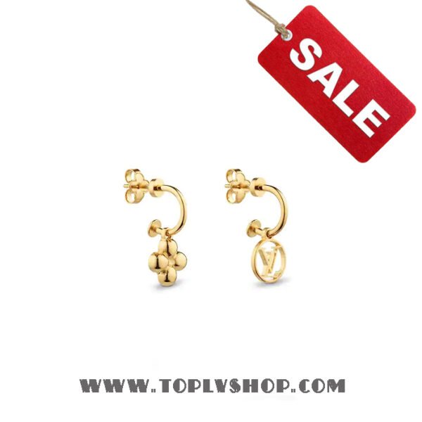 LV Blooming Earrings Louis Vuitton M64859