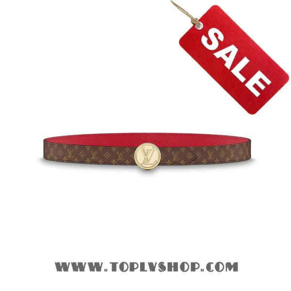 Louis Vuitton M0055U LV Circle 25mm Reversible Belt