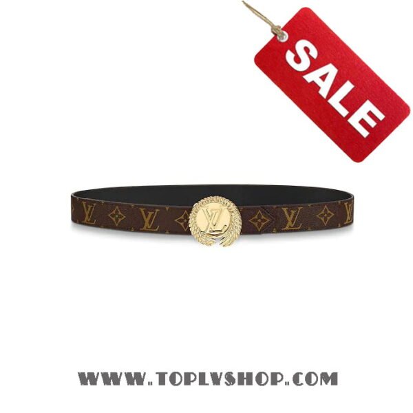 Louis Vuitton M0111U LV Circle 30mm Reversible Belt