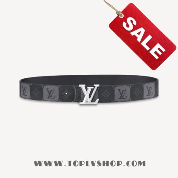 LV Pyramide Stripes 40mm Reversible Belt Louis Vuitton M0469T