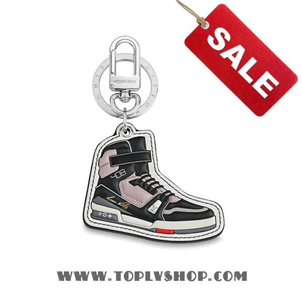 LV Trainer Mini Icons Bag Charm And Key Holder Louis Vuitton M68866