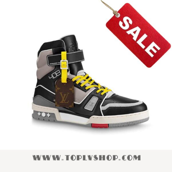 LV Trainer Sneaker Boot Louis Vuitton 1A7RWJ