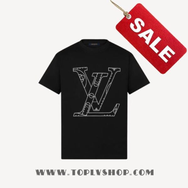 LVXNBA Front-and-Back Print T-shirt Louis Vuitton 1A8X0W