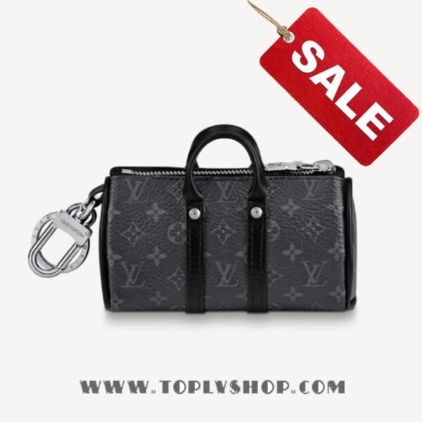 LV Mini Keepall Bag Charm and Key Holder Louis Vuitton MP2712