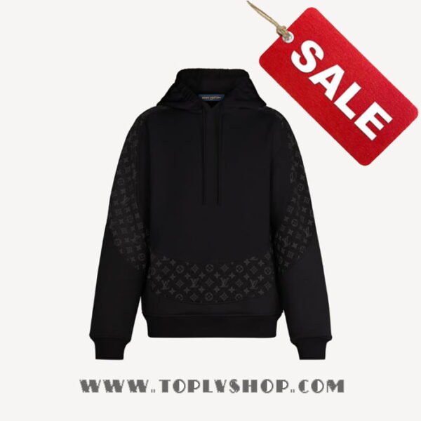 LV 1A8FHF Louis Vuitton Monogram Circle Cut Hoodie