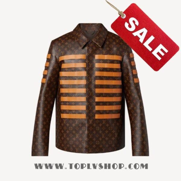 Monogram LV Toile Military Jacket Louis Vuitton 1A9GOD