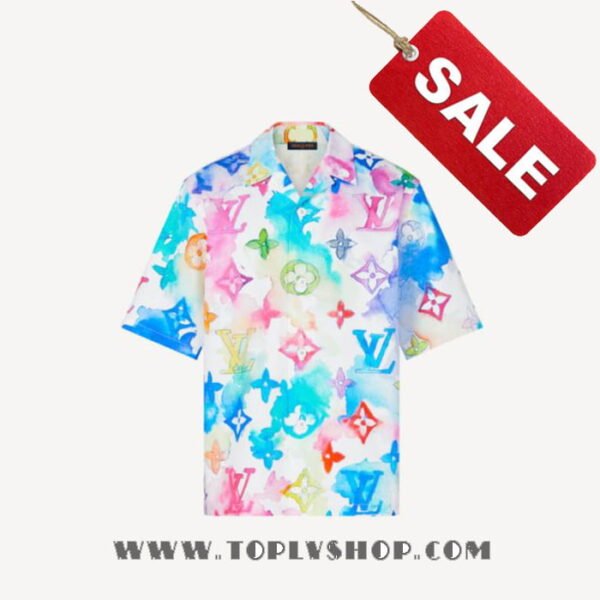 LV Multicolor Watercolor Shirt Louis Vuitton 1A8QXD