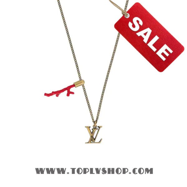 Pendant Chain LV Coral Necklace Louis Vuitton M68903