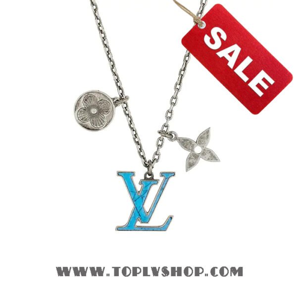 Pendant Chain LV Turquoise Necklace Louis Vuitton M68904