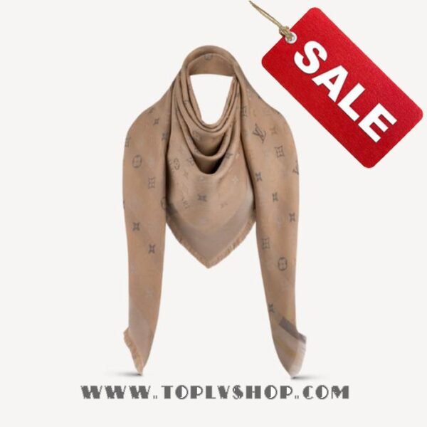 LV So Shine Monogram Shawl Louis Vuitton M76337