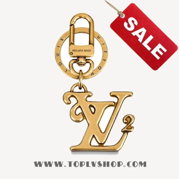 Squared LV Bag Charm and Key Holder Louis Vuitton MP2715