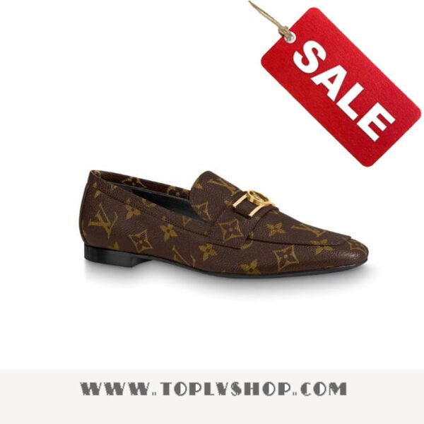 LV 1A86NT Louis Vuitton Upper Case Flat Loafer