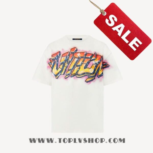 LV Vuitton Graffiti T-shirt Louis Vuitton 1A9T6N