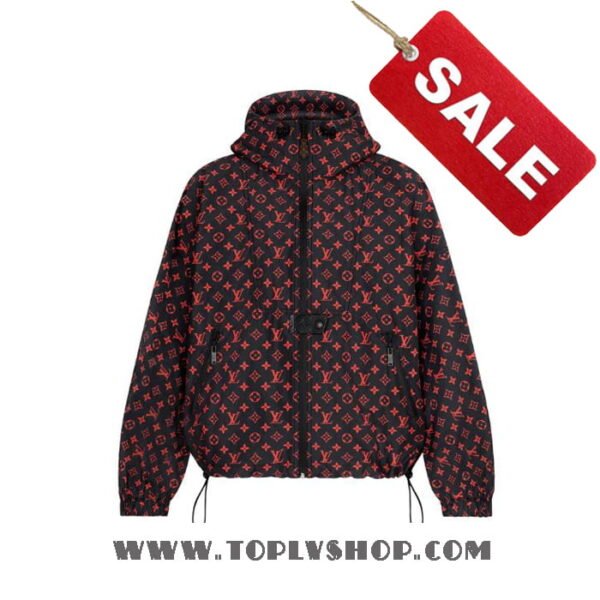 LV 1A83R9 Louis Vuitton Water-Repellent Sporty Hooded Parka